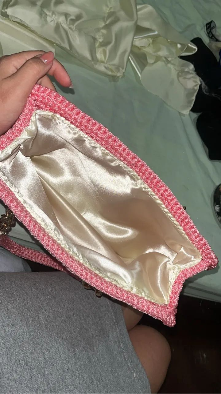 Bolsa em crochê Charlotte - Foto 4