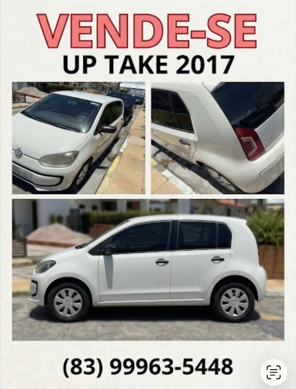 Volkswagen Up! 1.0 TOTAL FLEX 12V 5P 2017
