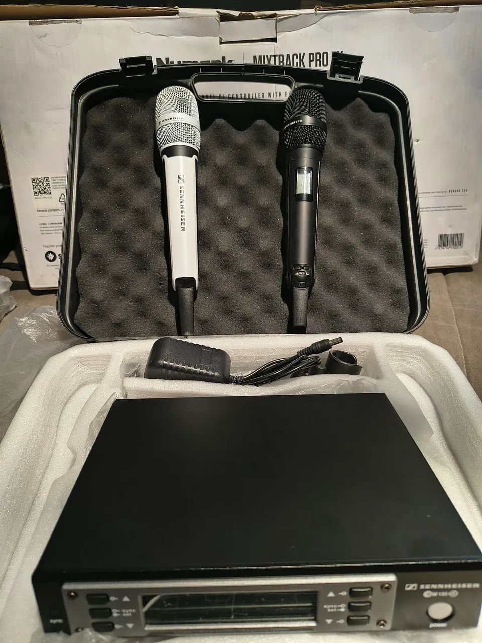 Par de microfone sem fio marca sennheiser  - Foto 2
