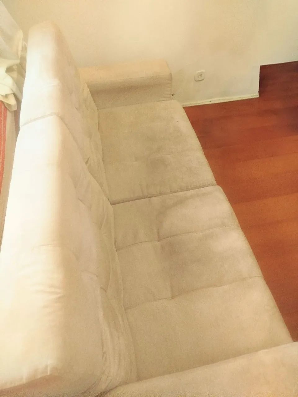 SOFÁ em Suede, reclinável, ótimo estado! - Foto 2