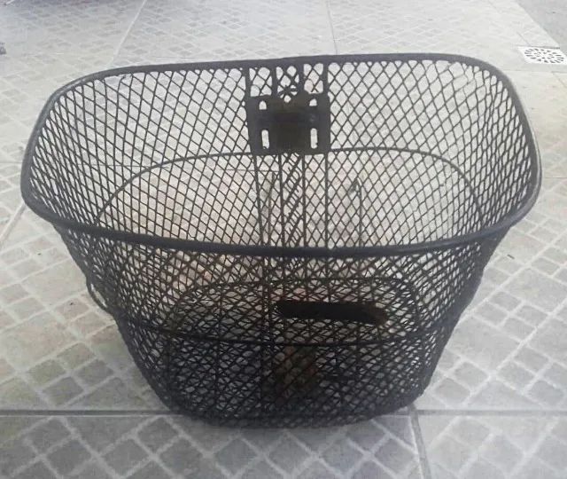 Cesta de aço completa p/Bicicleta - Foto 3