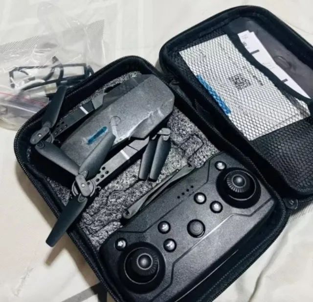 Drone Pro Com Câmera Dupla Wifi 4k C/case com PROBLEMA NO MOTOR DA ASA - Foto 2