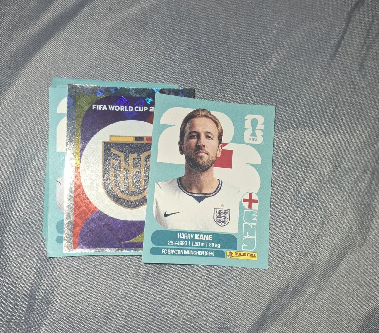 30 Figurinhas da Copa 2026 + Harry Kane e 1 Brilhante
