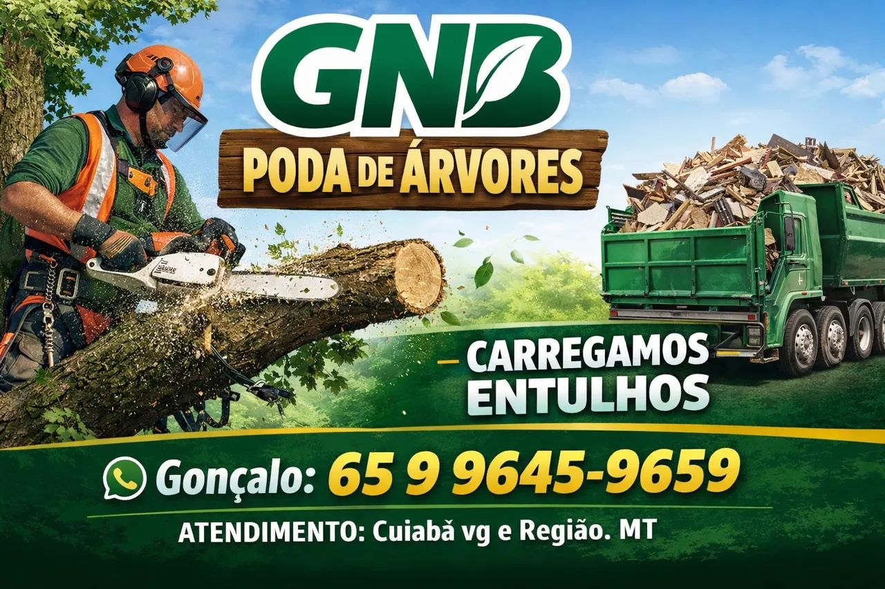 SERVIÇOS  Poda Árvore ? 