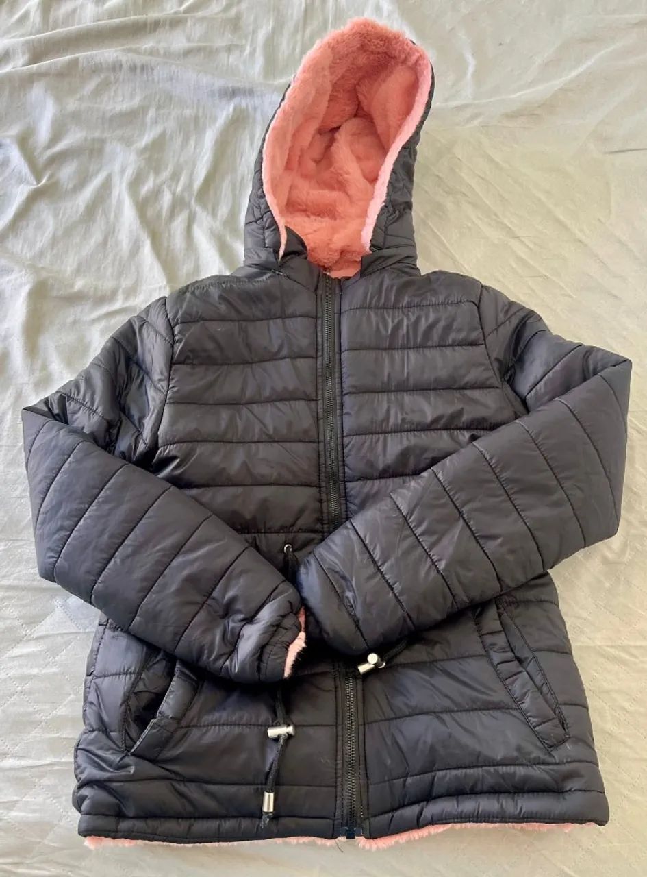 Casaco Puffer Dupla Face