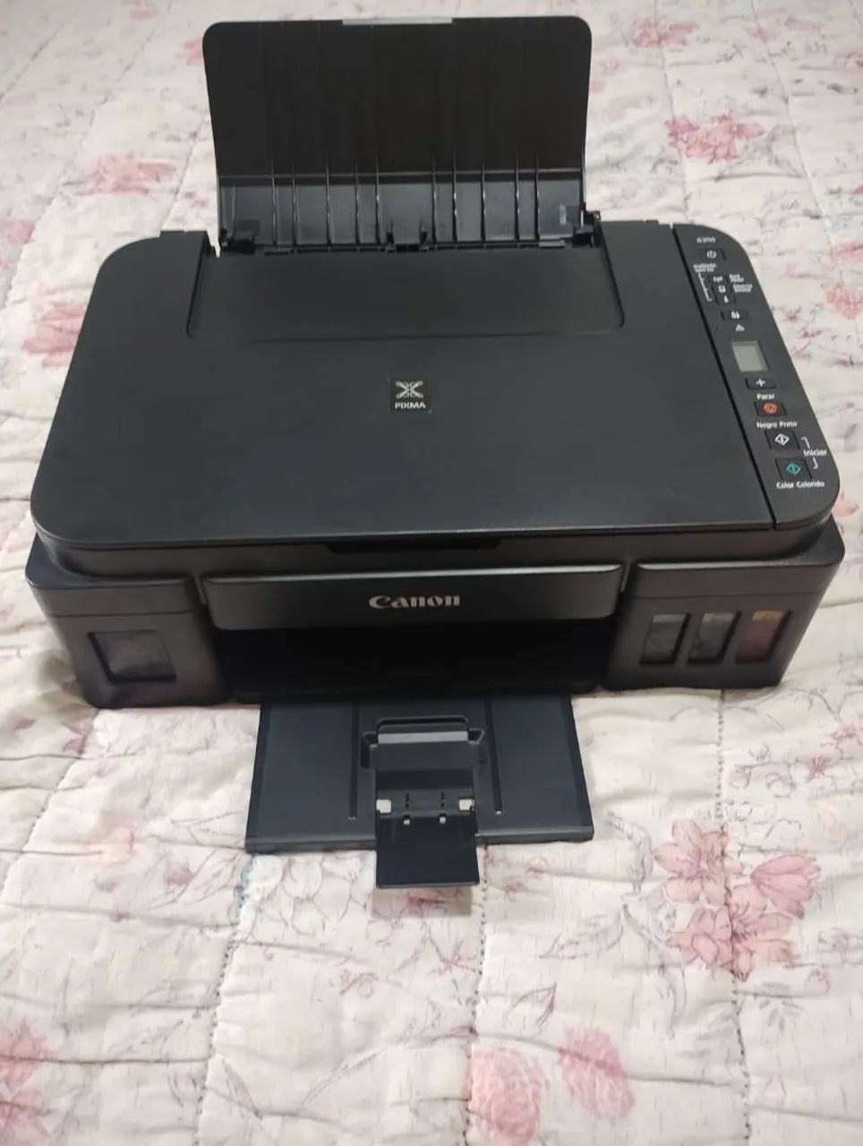 Vendo essa impressora Canon semi nova wi-fi escanear cópia  - Foto 2