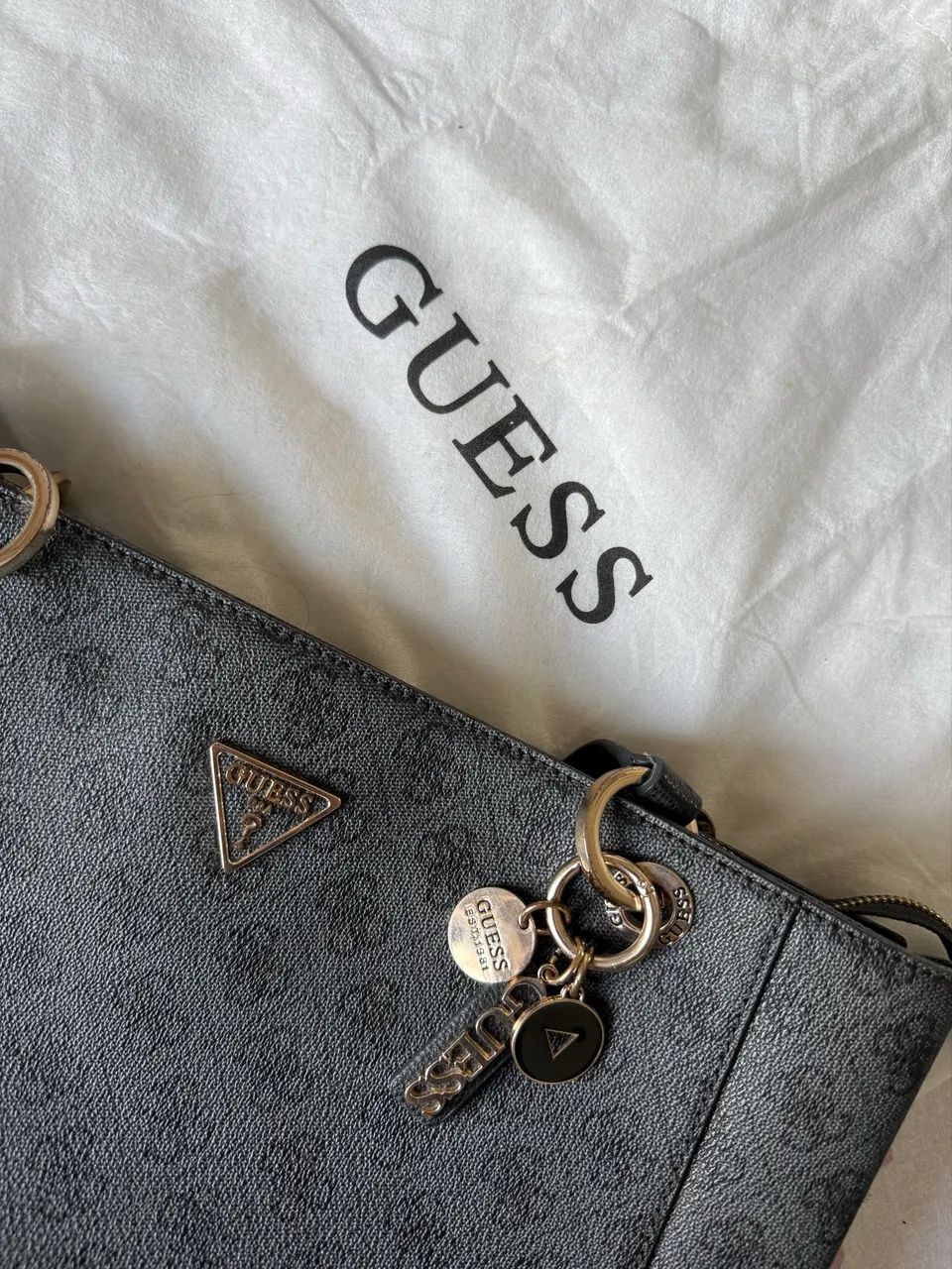 vendo bolsa guess noelle tote 100% original  - Foto 2