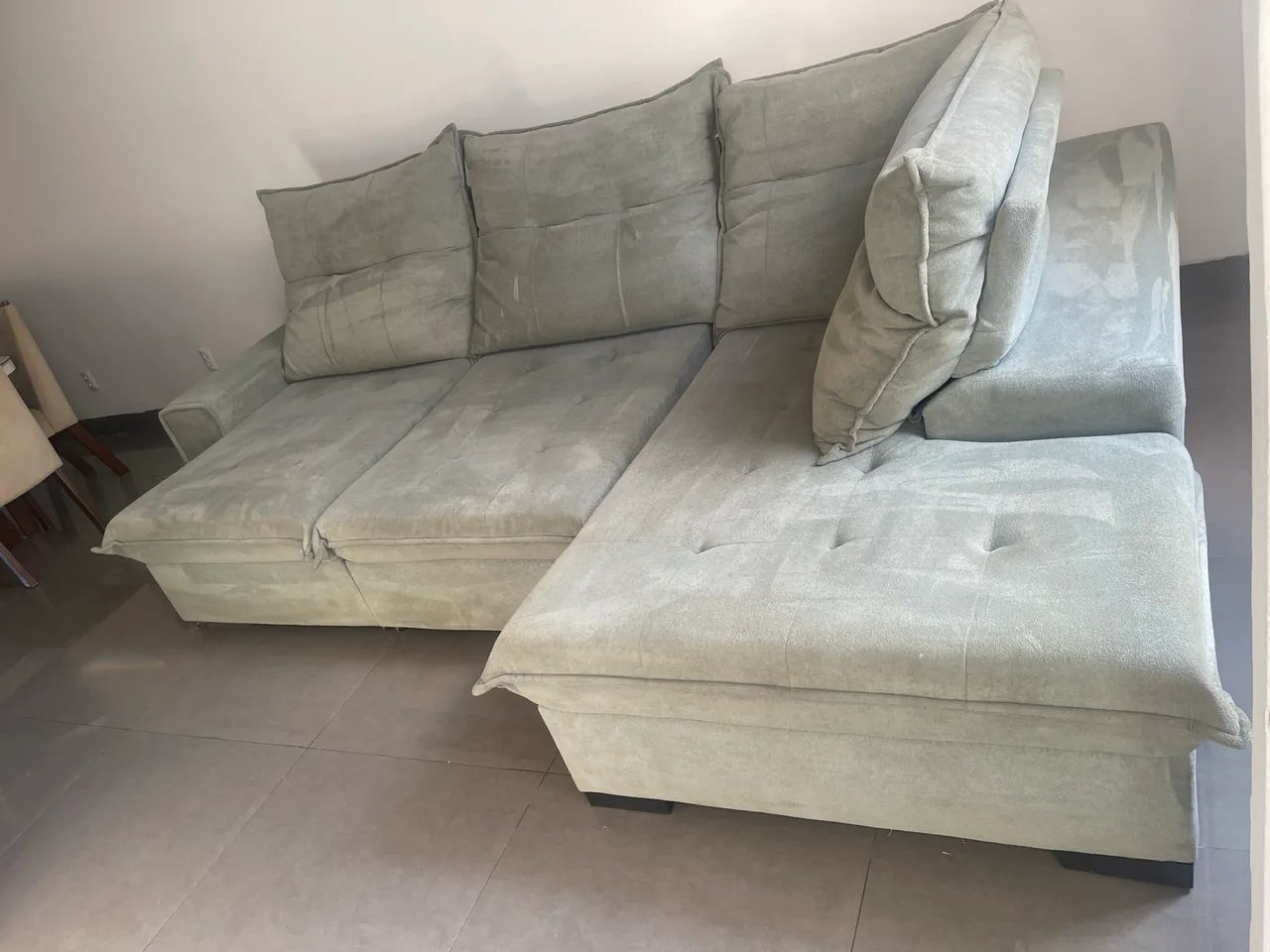 Vendo sofá retratil marca Olpe linho  - Foto 3