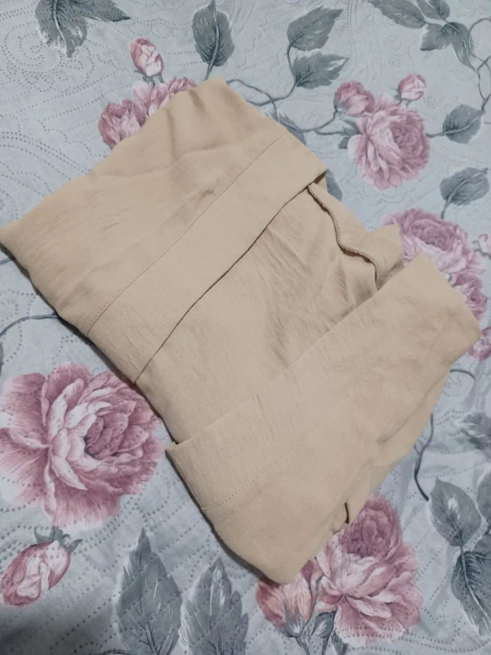 Saída de banho / Kimono Casual bege - Foto 2