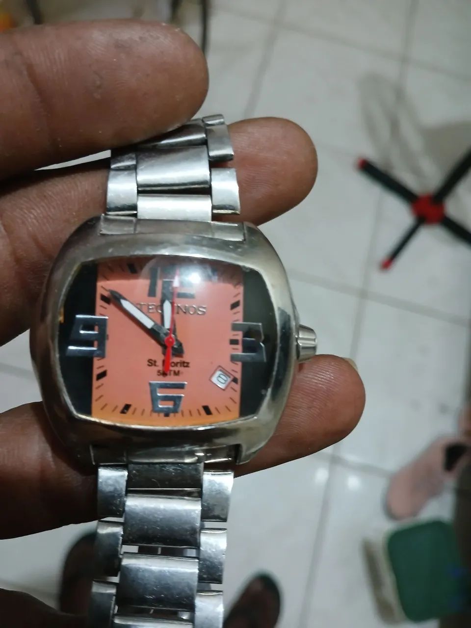 Relógio technos funcionando perfeitamente 
