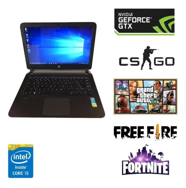 Notebook Gamer Hp Core I5 8gb Ram Ssd480gb Geforce830