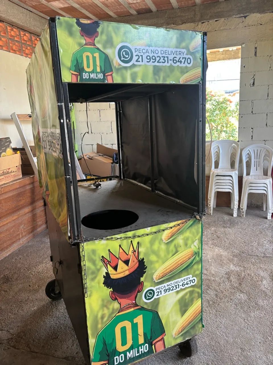Carrocinha de milho - completa para trabalhar  - Foto 3