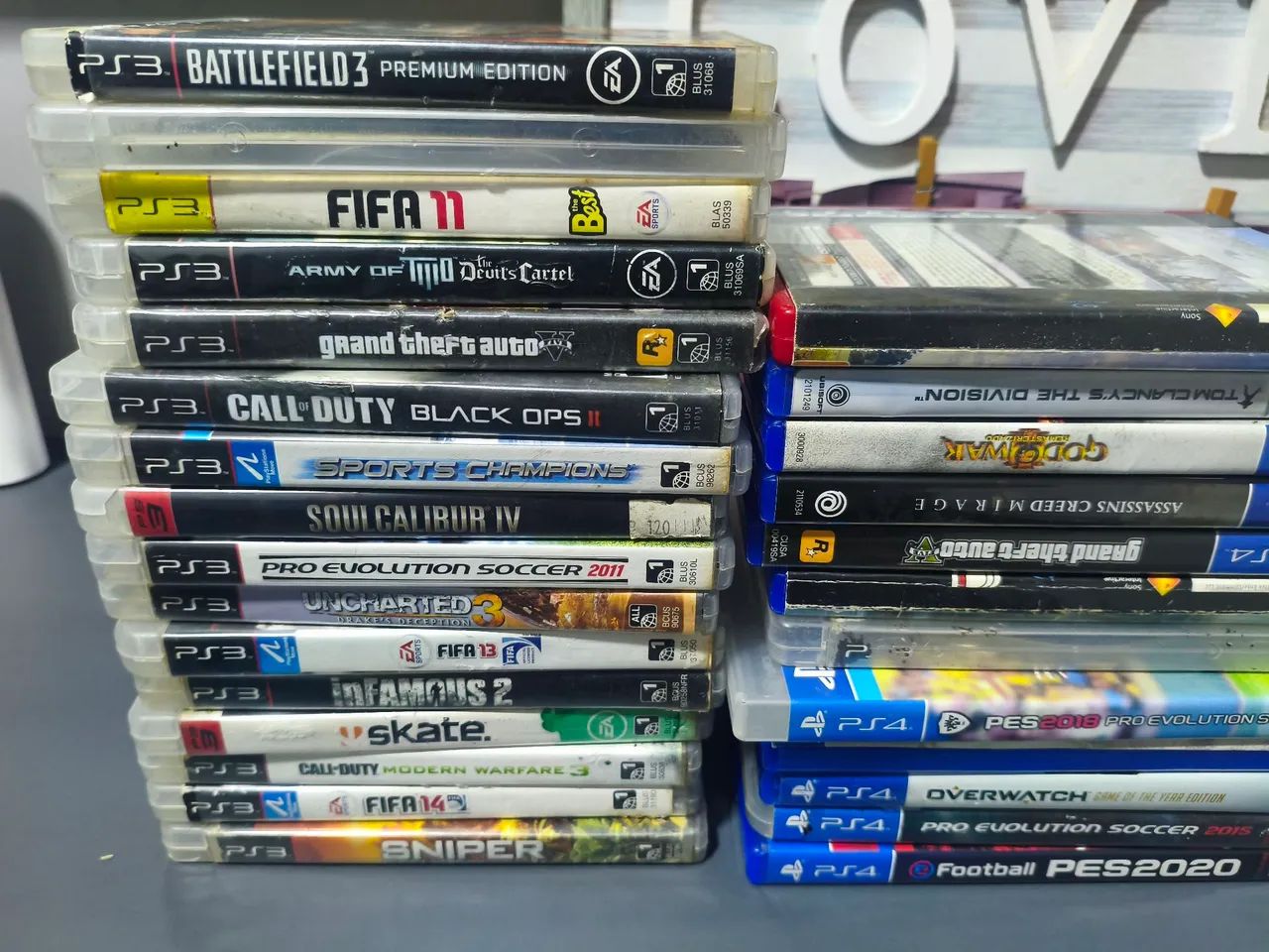 Lote de consoles e jogos