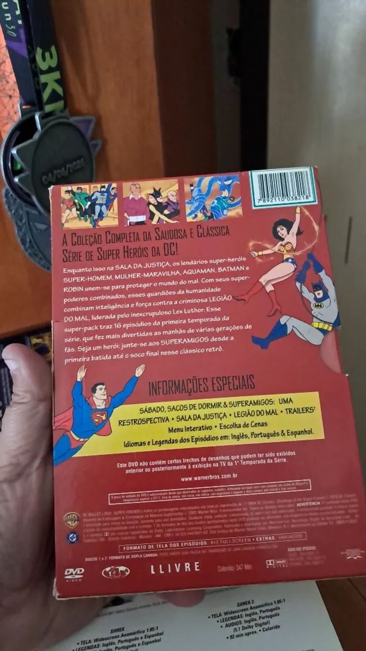 Box DVD O desafio dos superamigos  - Foto 2