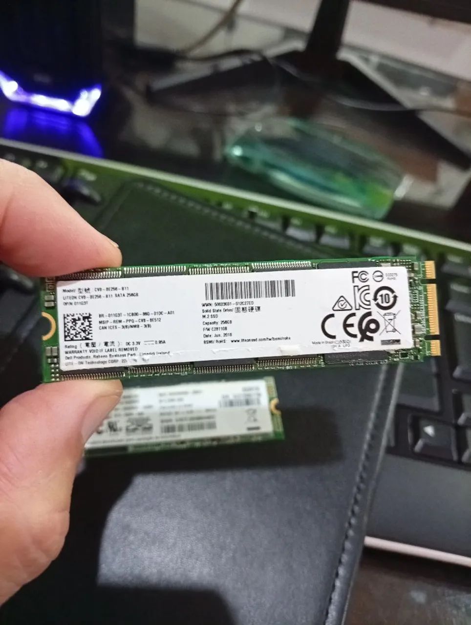 SSD M2 256GB SATA (UNIDADE) - Foto 2