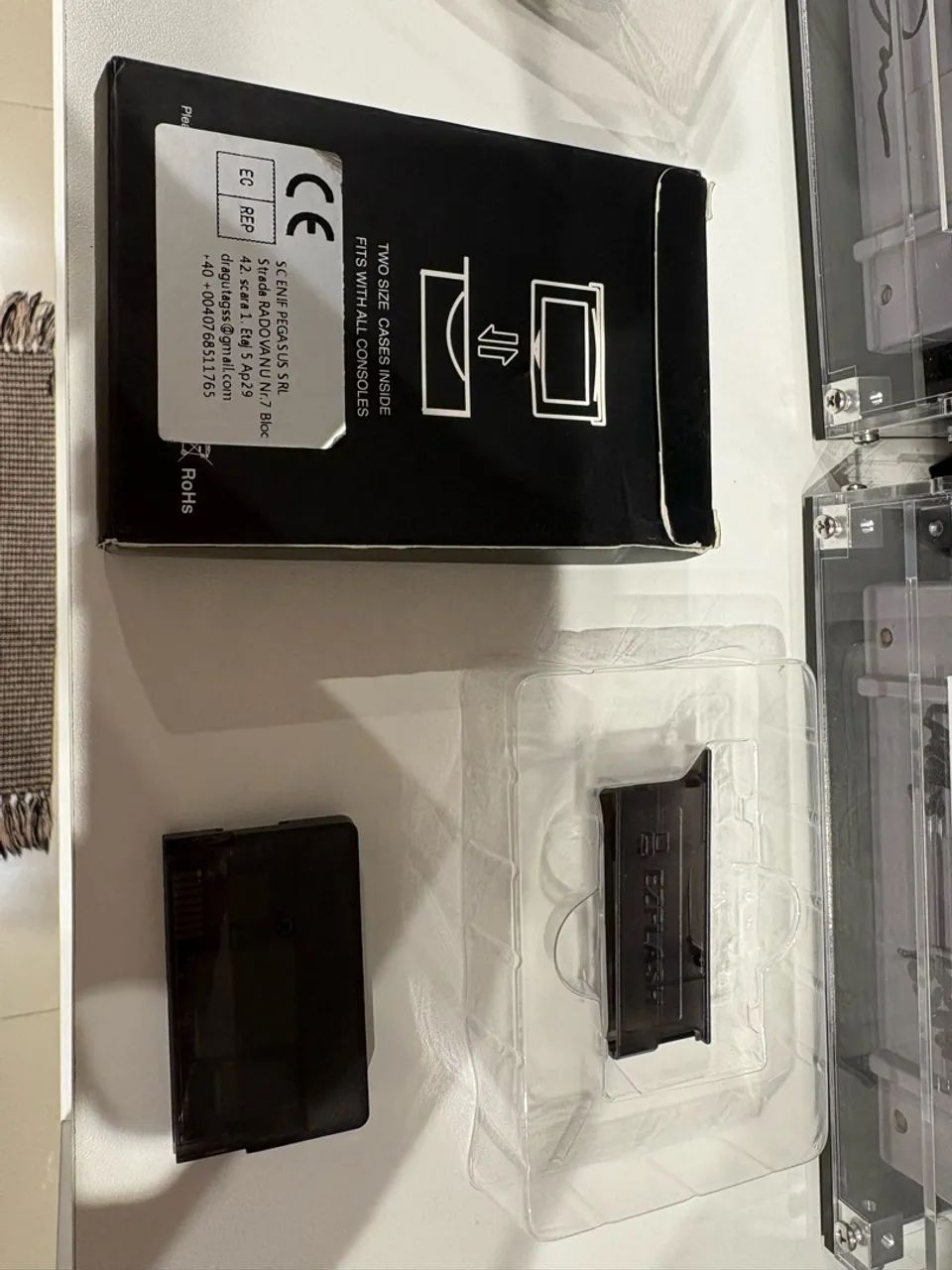 GBA SP AGS 101 com tela ips e Everdrive EZ Flash Omega - Foto 4