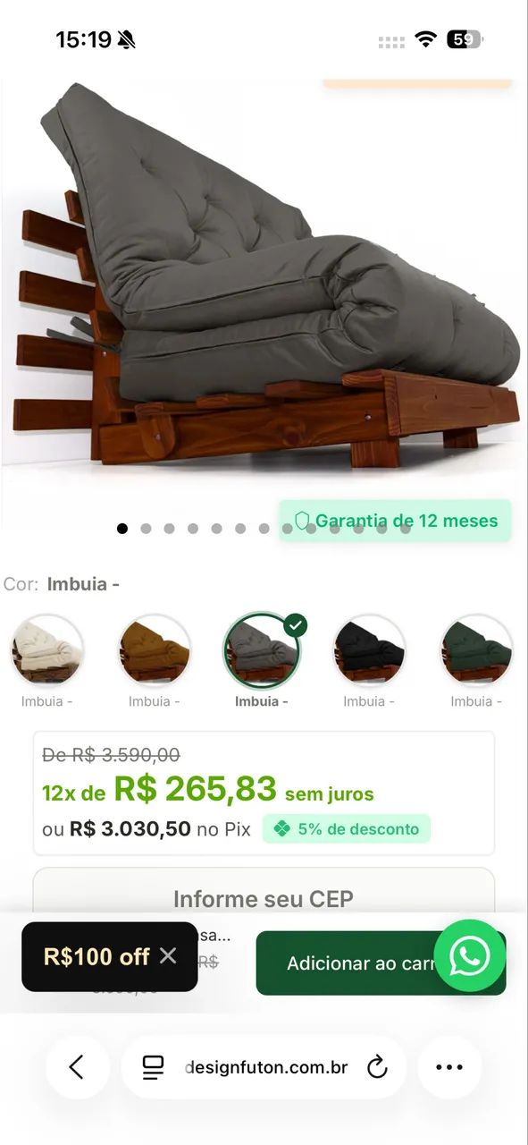 Sofá cama - Foto 4