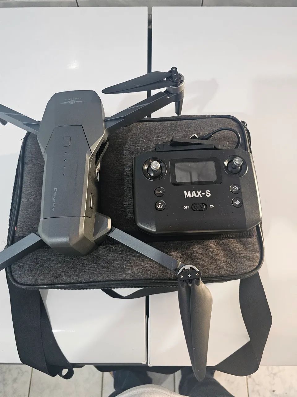 Drone kf101 Max s1 GPS guimbo 3 eixos pouco uso - Foto 2