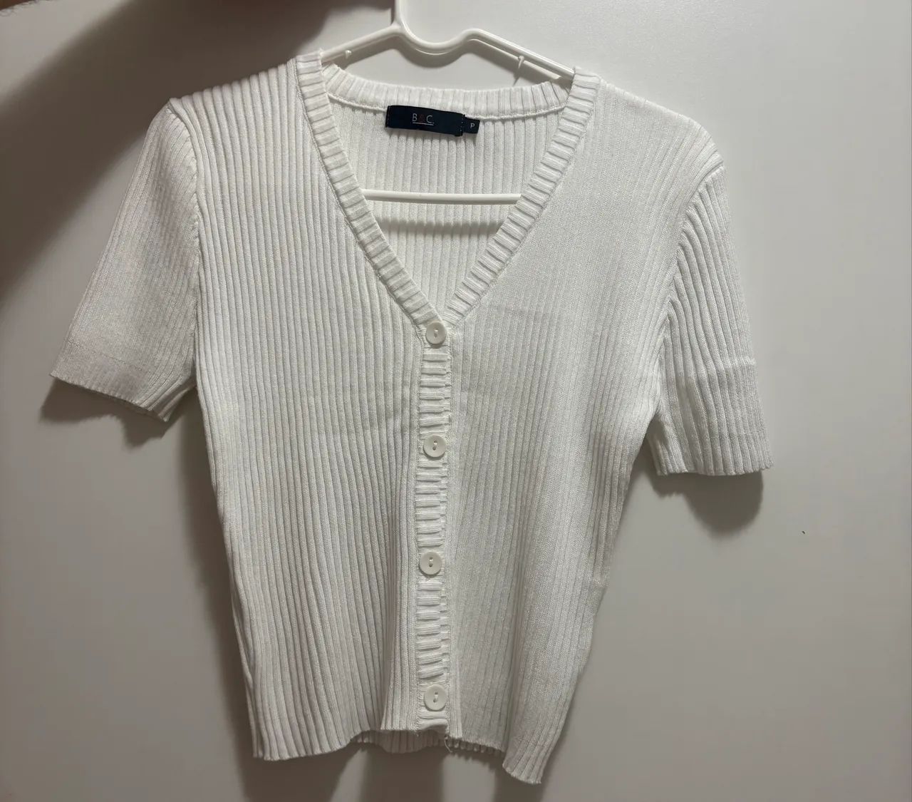 Cropped branco 36 ao 44