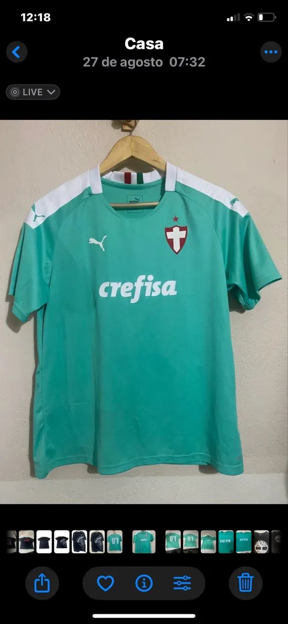 Camisa Palmeiras PUMA CREFISA  - Foto 3