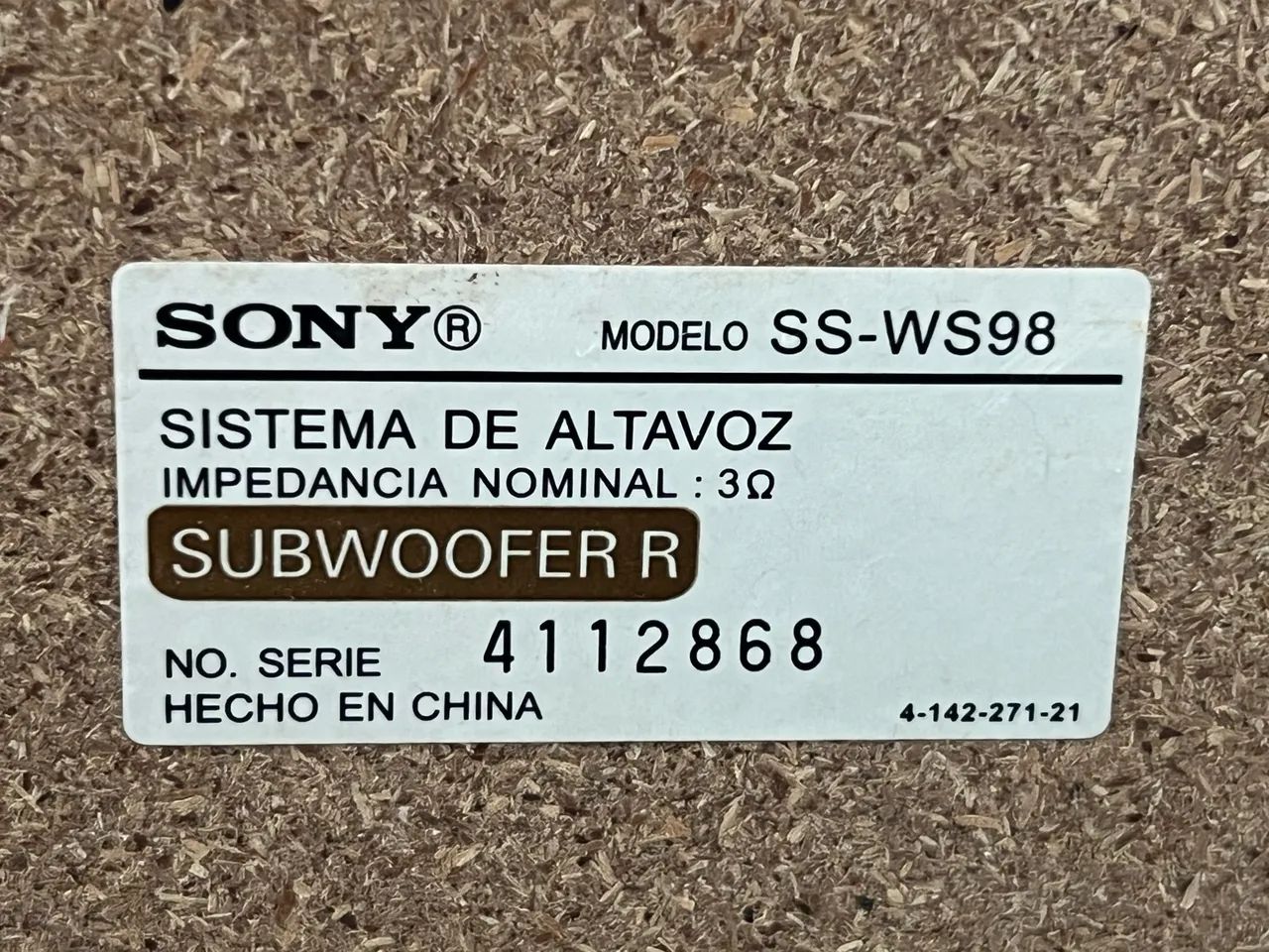 Subwoofer Passivo Sony - Foto 4