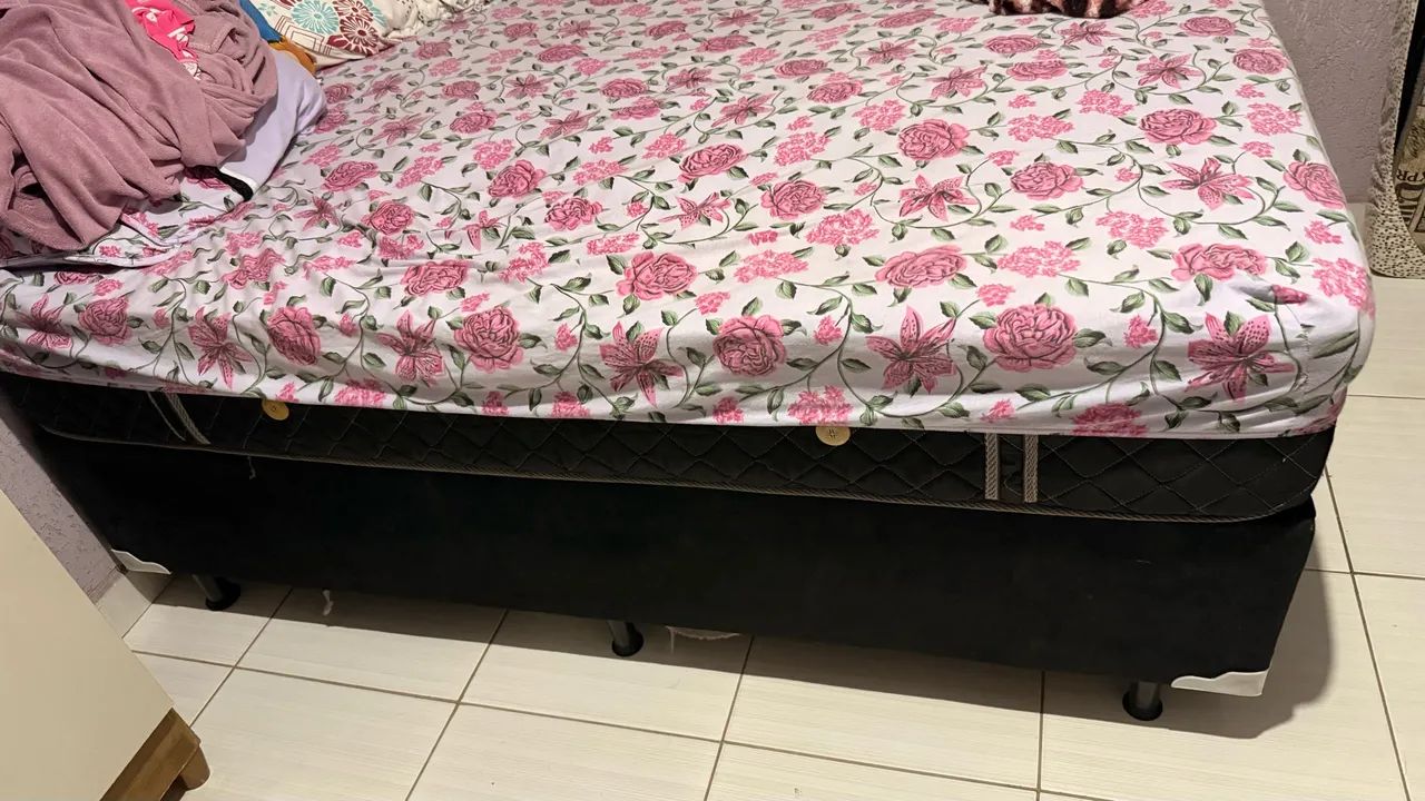 Cama box casal 