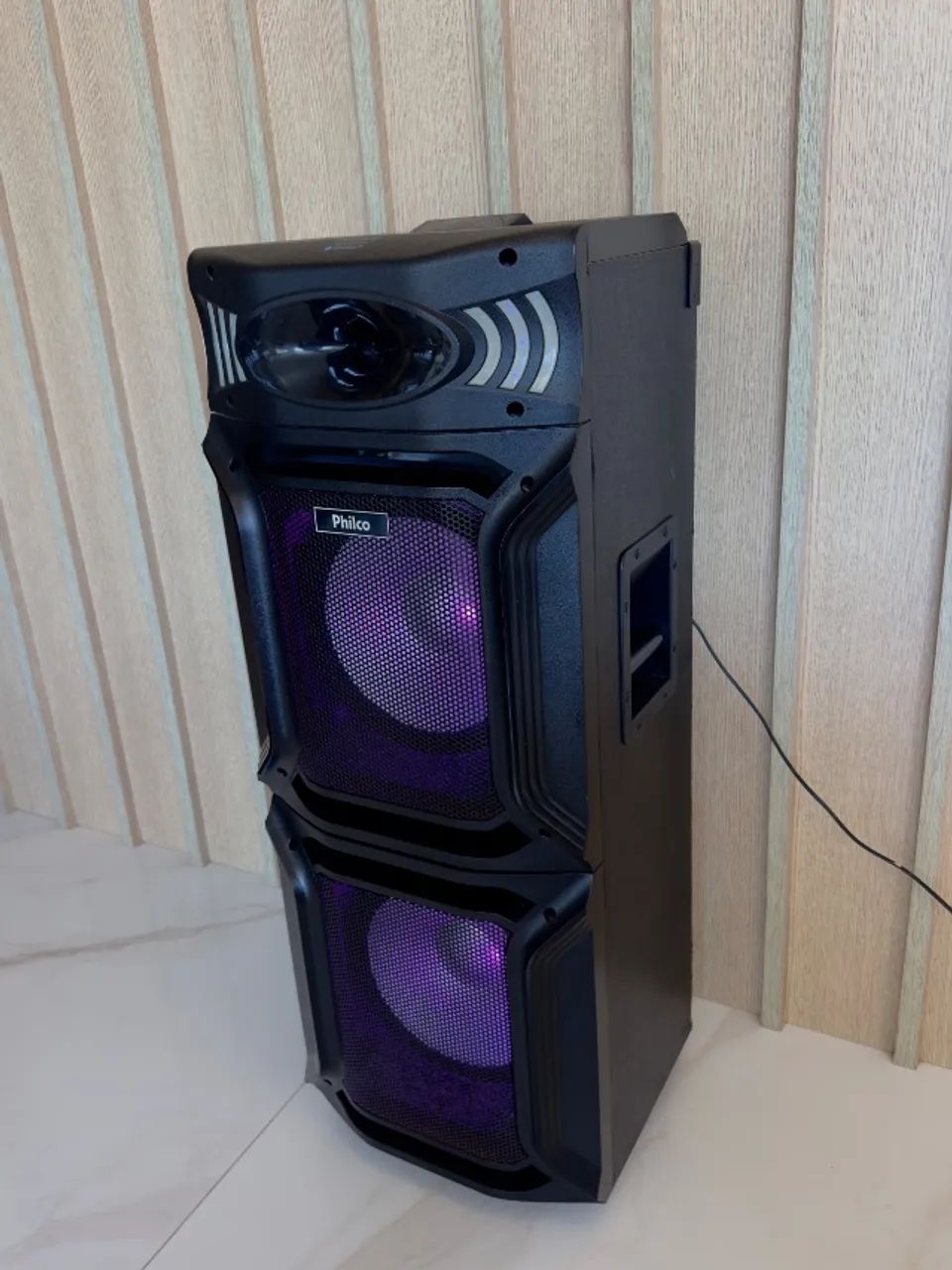 Caixa de Som Philco PCX15000 Bluetooth com LED Colorido - Foto 3