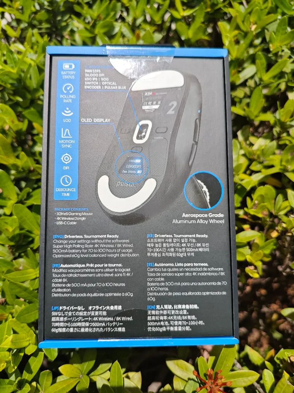 Pulsar X2H eS Medium OLED Preto - Lacrado CUPOM ARTE40 - Foto 2