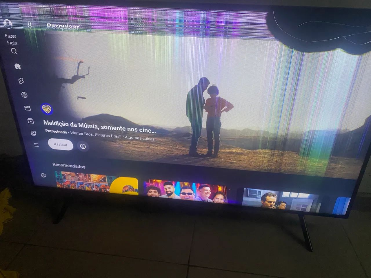 Smart tv 55 Samsung cristal - Foto 2