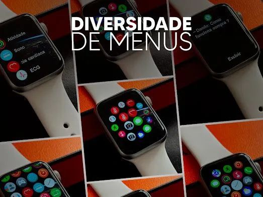 Relógio Smartwatch w59 mini pro 41mm - Foto 4