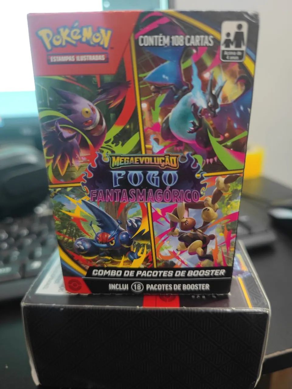 Mini Booster Box pokémon TCG original COPAG Lacrada. Última