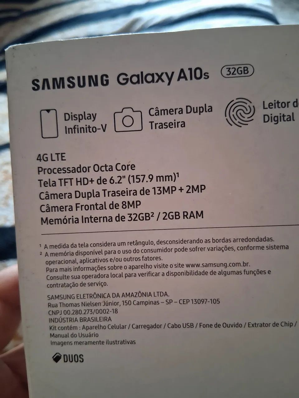 Samsung galaxy A10s - Foto 2