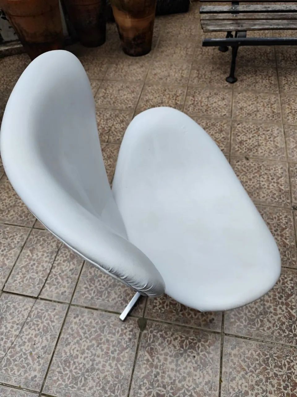 Cadeira Poltronas Brancas - Foto 4