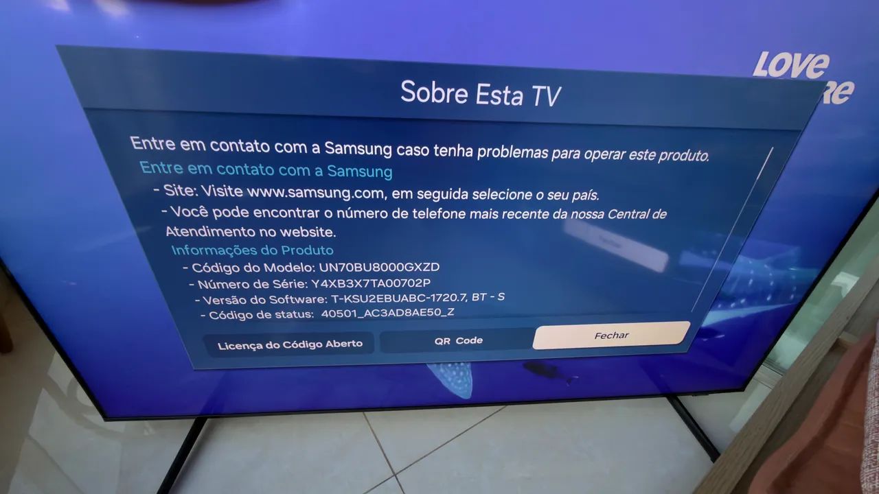 TV Samsung 70 Polegadas (sem detalhes) - Foto 3