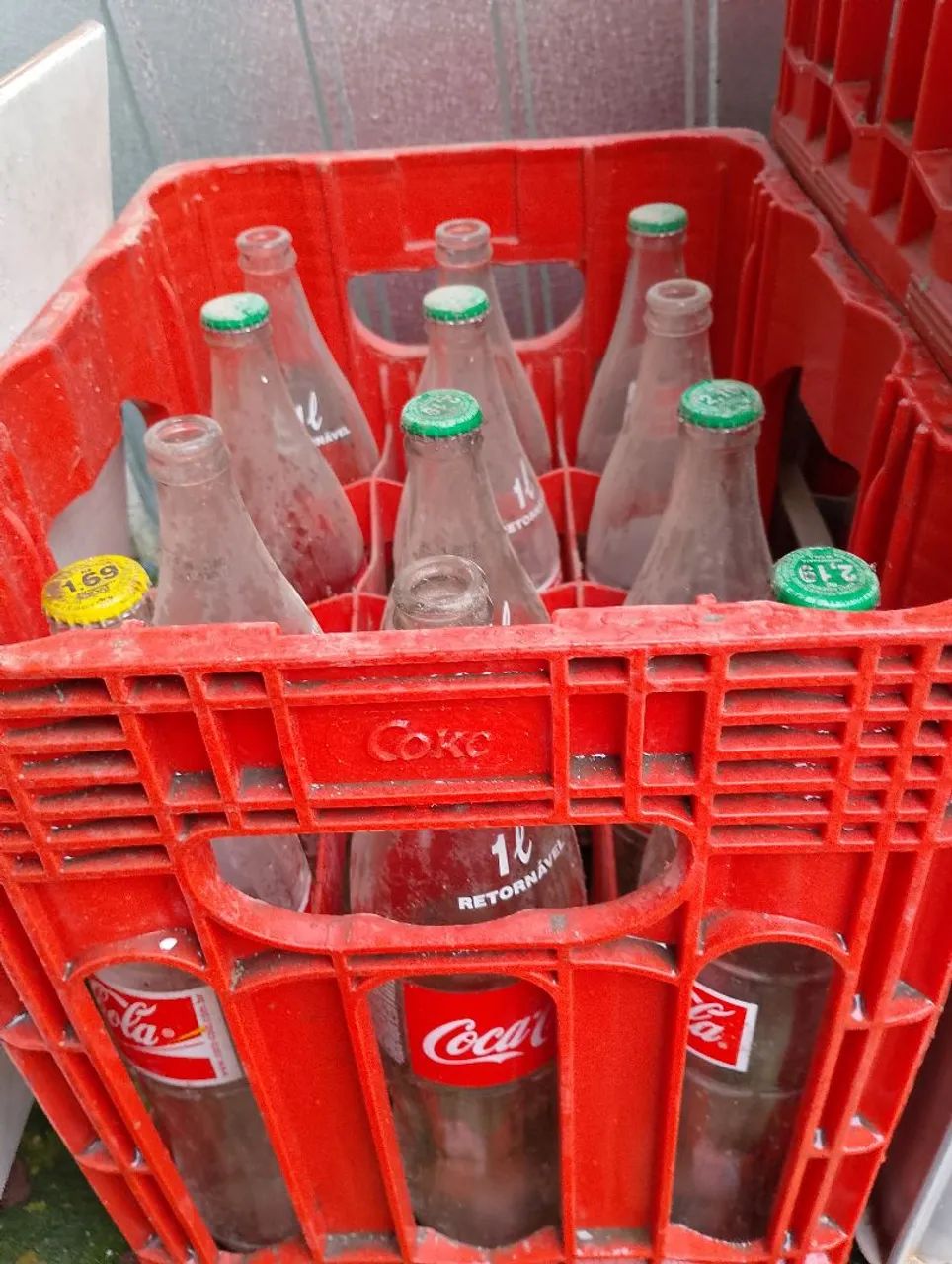 Vasilhames, garrafas coca retornável vidro 1L - Foto 5