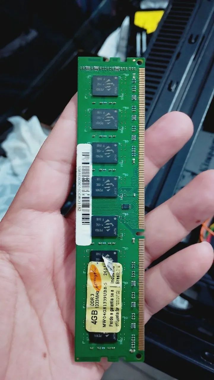 Memória Ram 4GB Computador/PC ótimo estado, funcionando perfeitamente. - Foto 2