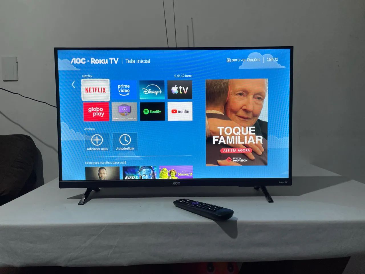 Smart TV 32 Polegadas, COMPLETA  - Foto 4