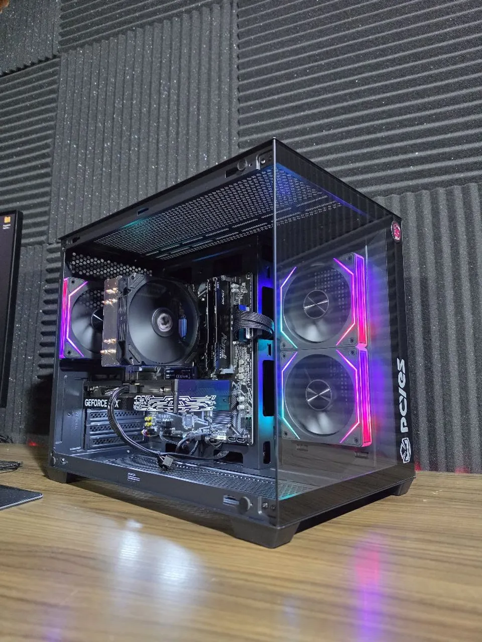 Pc gamer i3 9100f GTX 1650 super 16 ram 1tb armazenamento