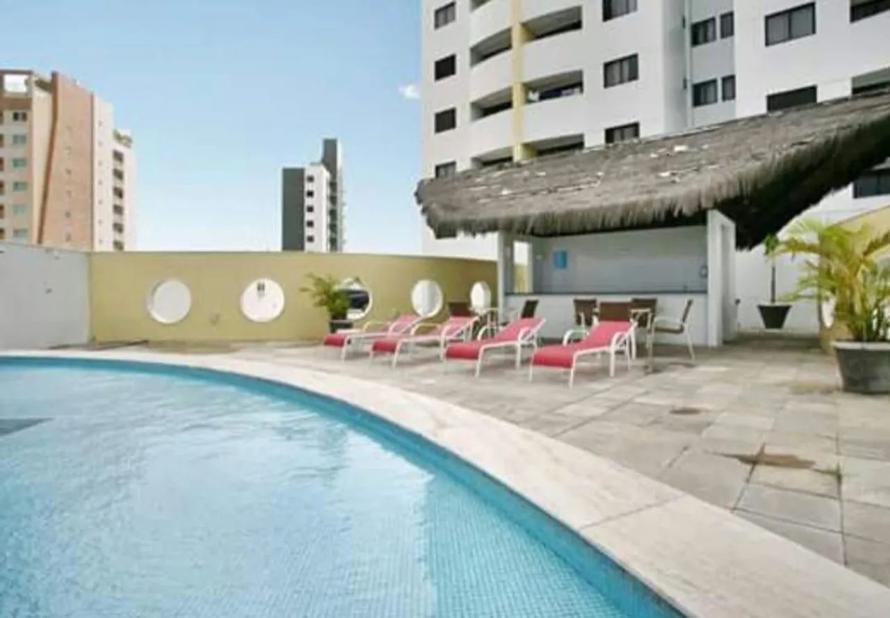 Oportunidade apartamento 2/4st ponta negra mobiliado top localização - Foto 5