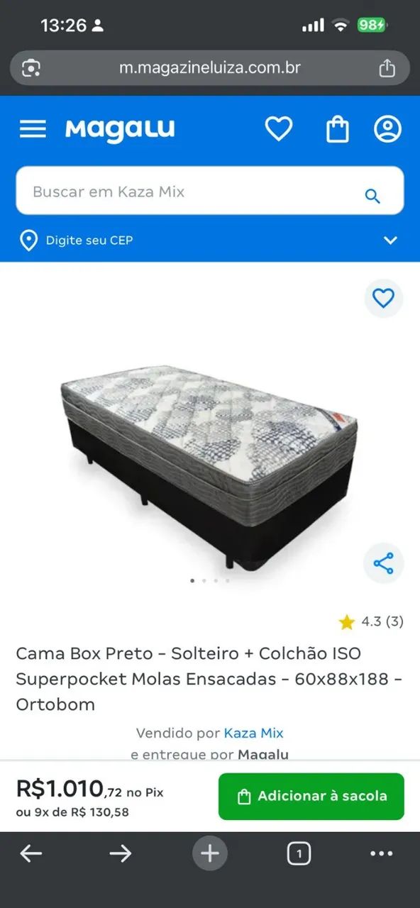 Cama box