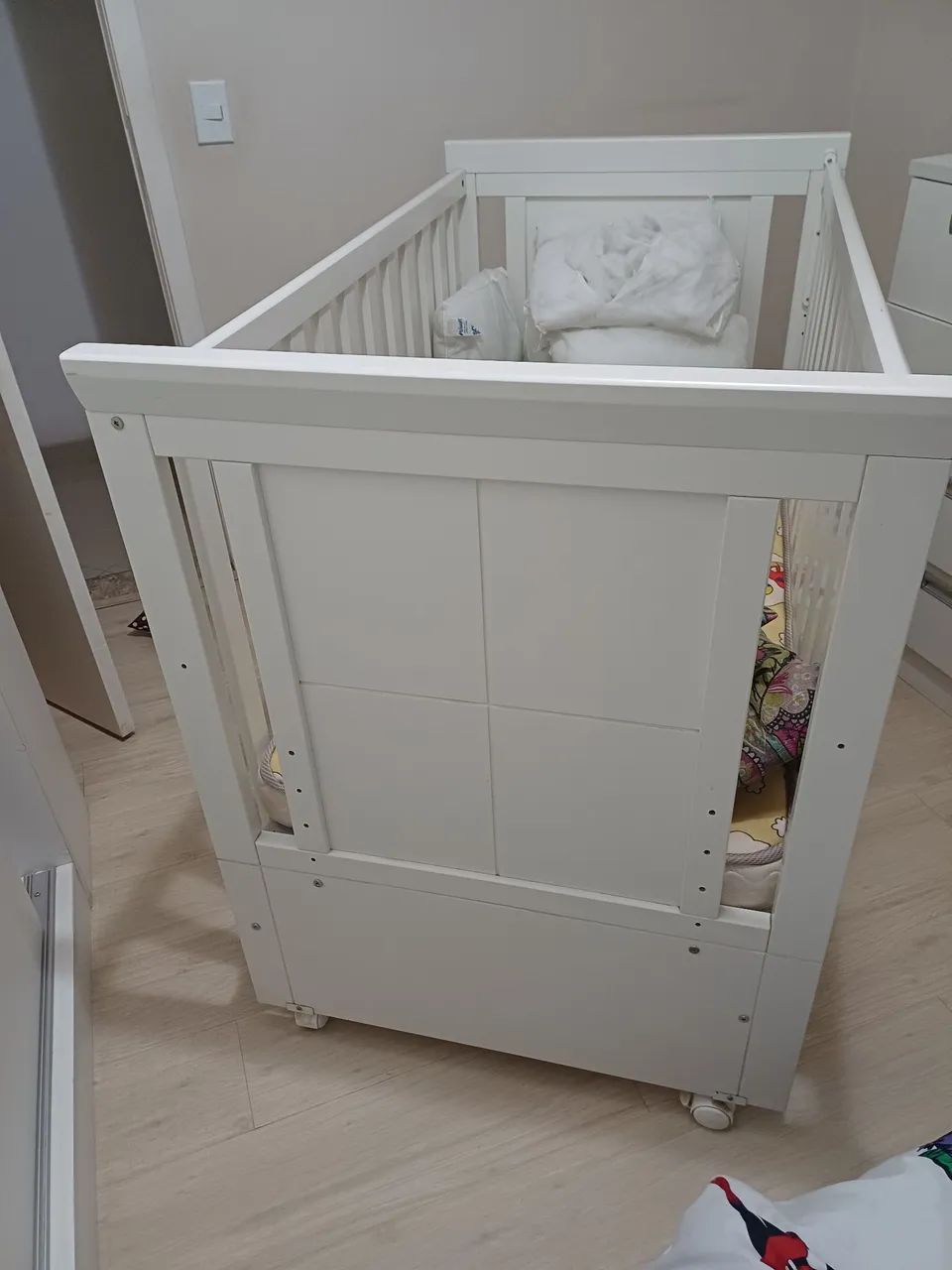 Berço americano, vira cama - Foto 3