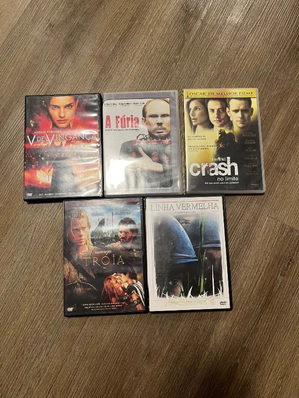 5 dvds filmes ótimo estado 