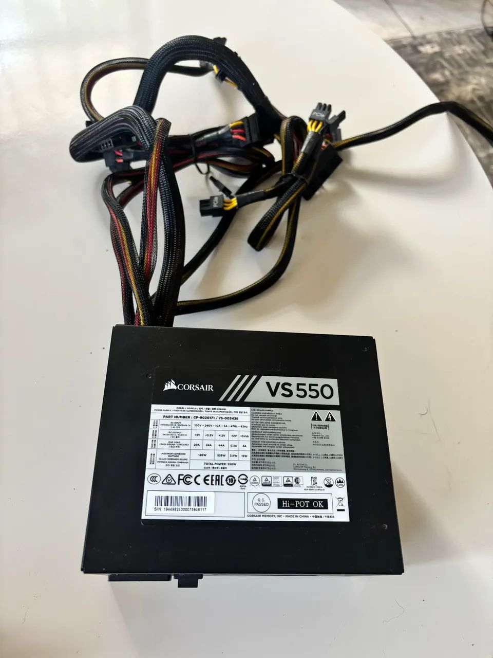 FONTE CORSAIR 550W - Foto 3