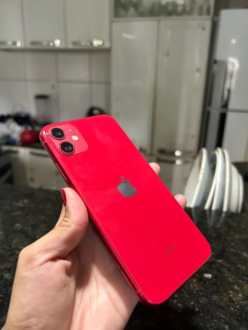 iphone 11 vermelho, 128gb - Foto 3