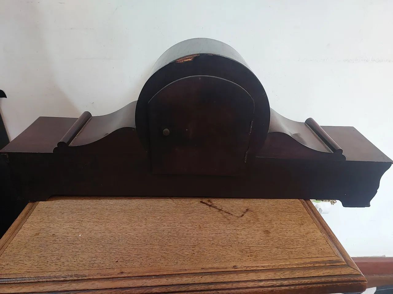 Relógio de mesa de corta antigo - Foto 5