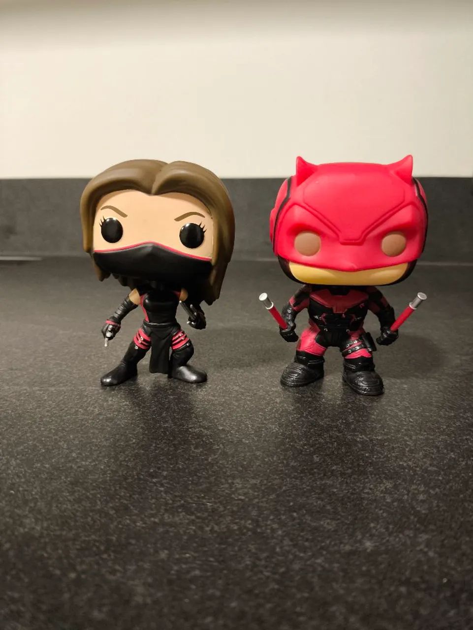 Funko Pop Demolidor e Elektra 