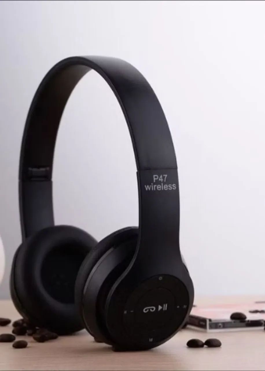 Headfone na cor preto. - Foto 2