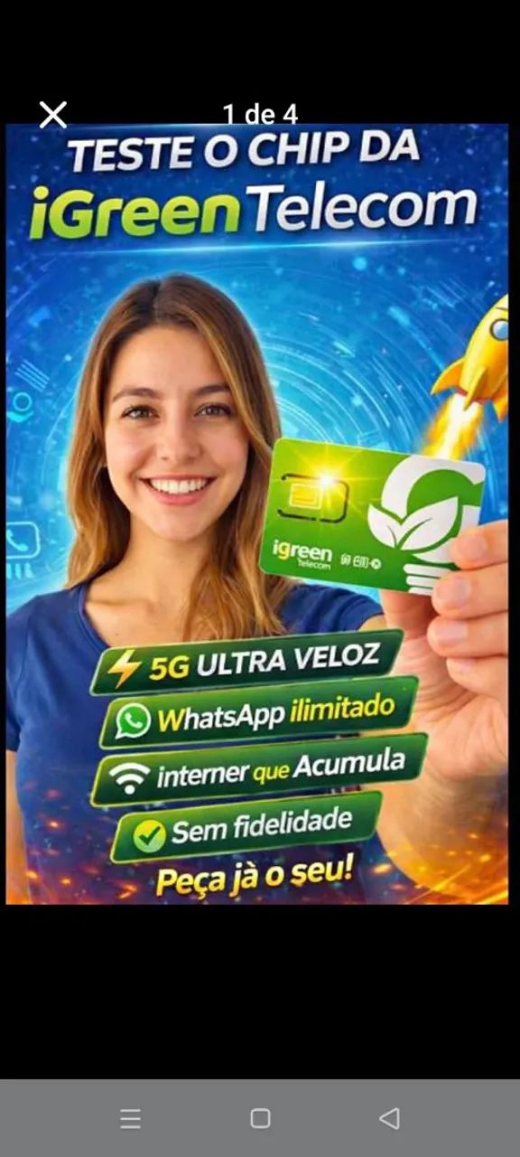 igreen telecom traga o seu número e ganhe dinheiro 