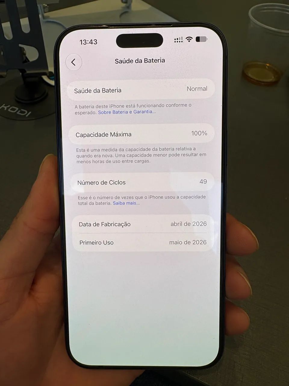 iPhone 17 pro max azul 256 FB - Foto 2