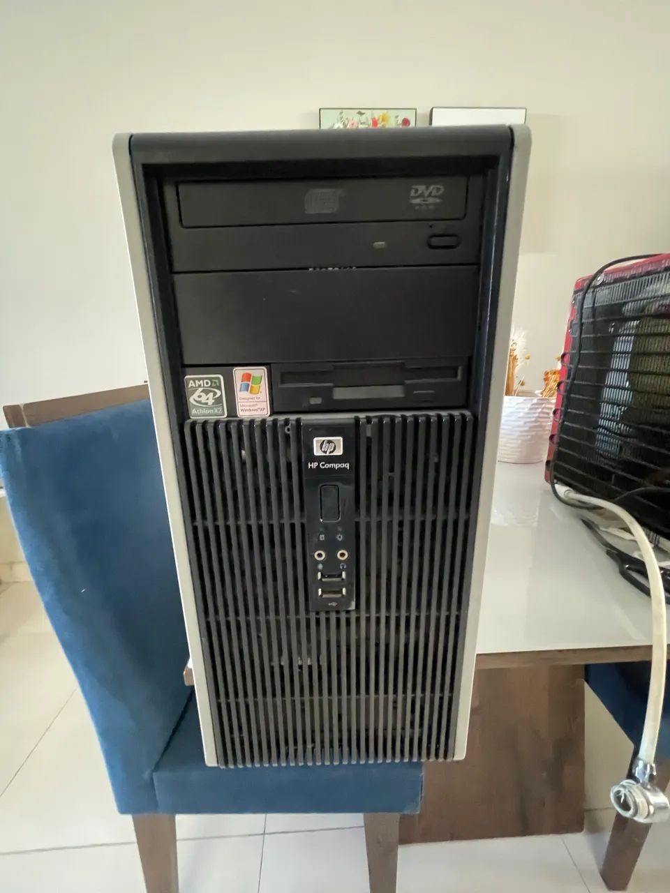 Computador HP Compaq Desktop - R$ 250 - Foto 3
